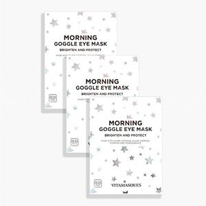 Vitamasques Morning Goggle Eye Mask - 3 Pack - New Sealed